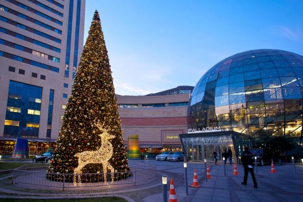Giant Indoor Christmas Tree