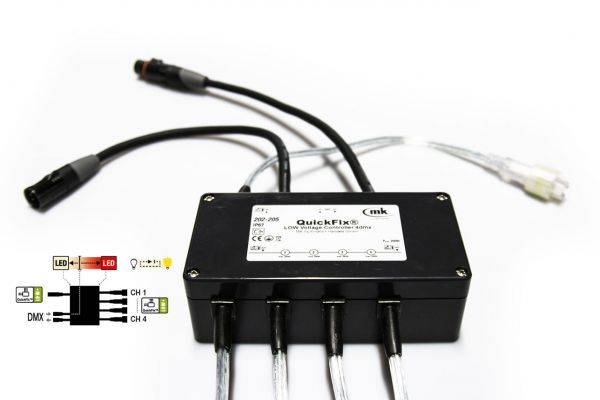 QuickFixTM Low Voltage Controller DMX