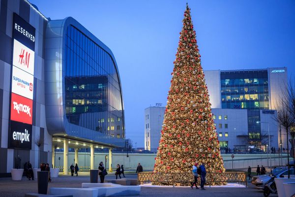 Giant Indoor Christmas Tree